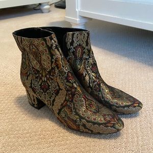 Cute patterned booties